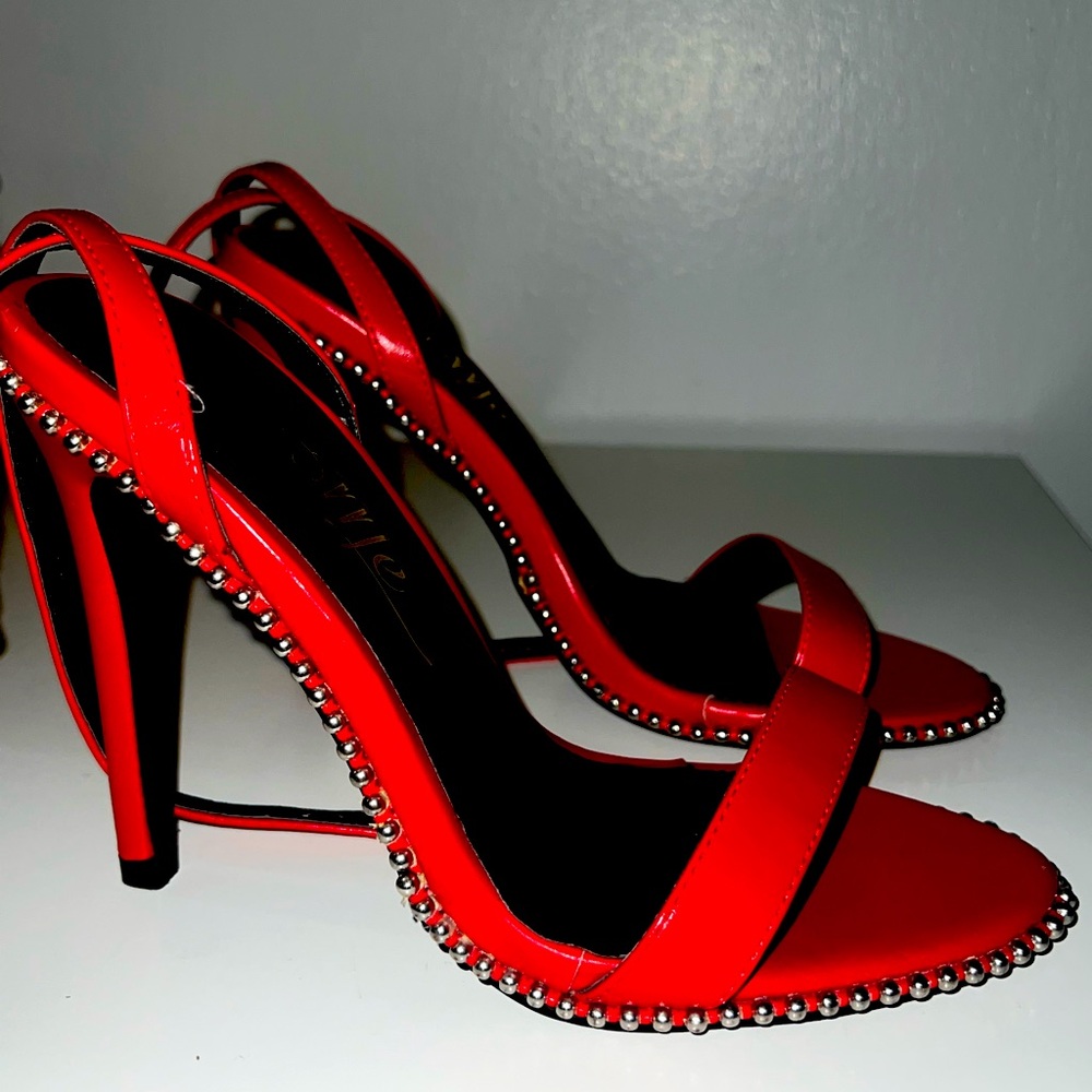 Studded heels